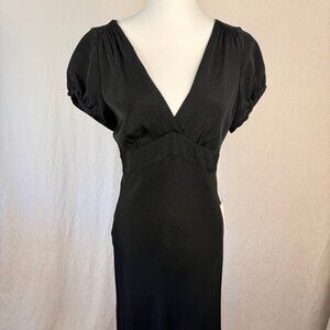 J CREW Long Black Dress